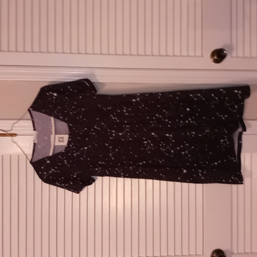 Zodiac print dress medium size